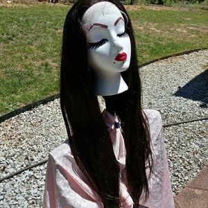 100% human hair lace front wig 26in